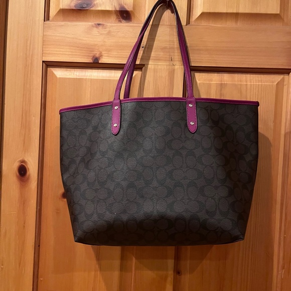 Coach City Tote reversible pink READ - Picture 5 of 5